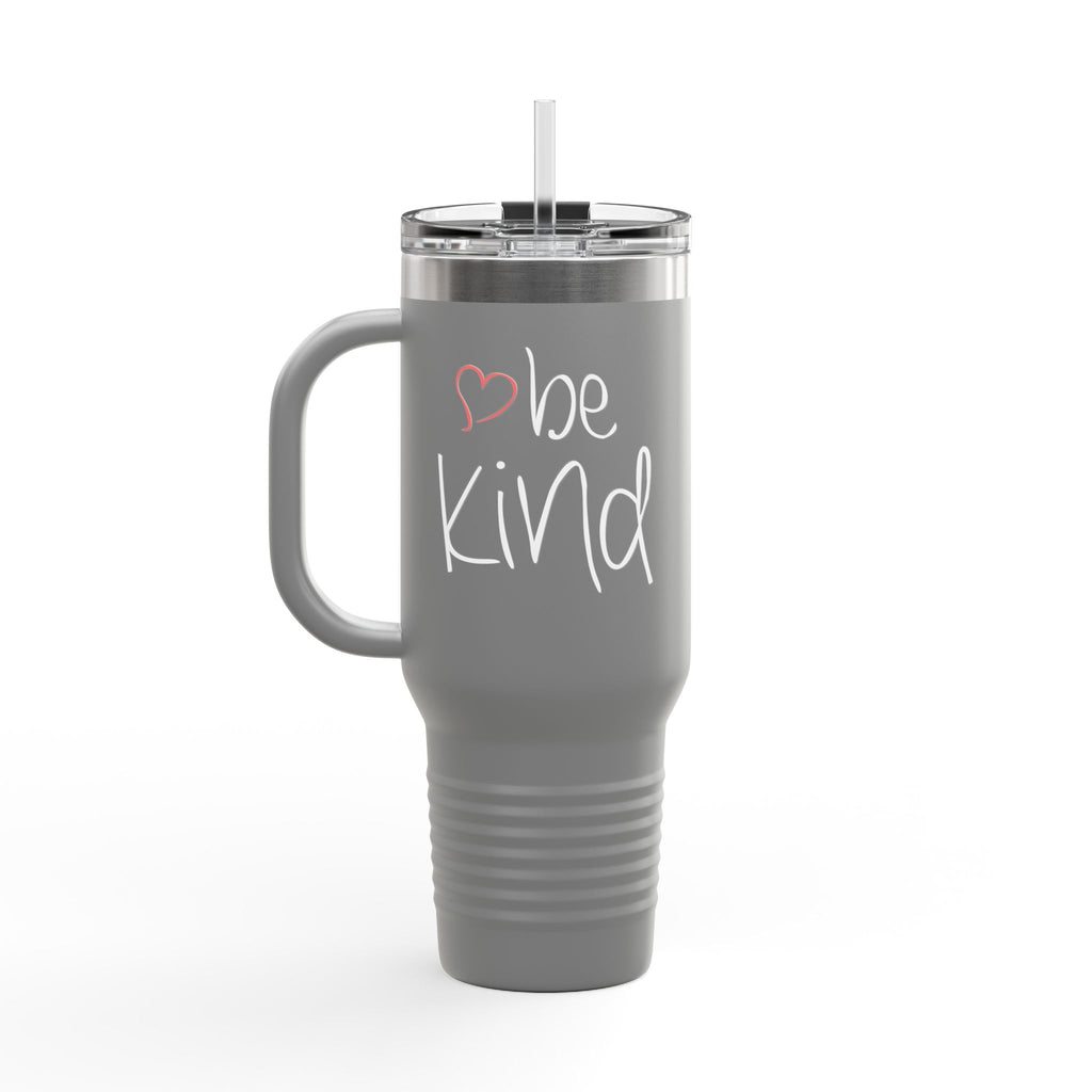 be kind Heart Insulated Travel Mug, 40oz - Dark Colors