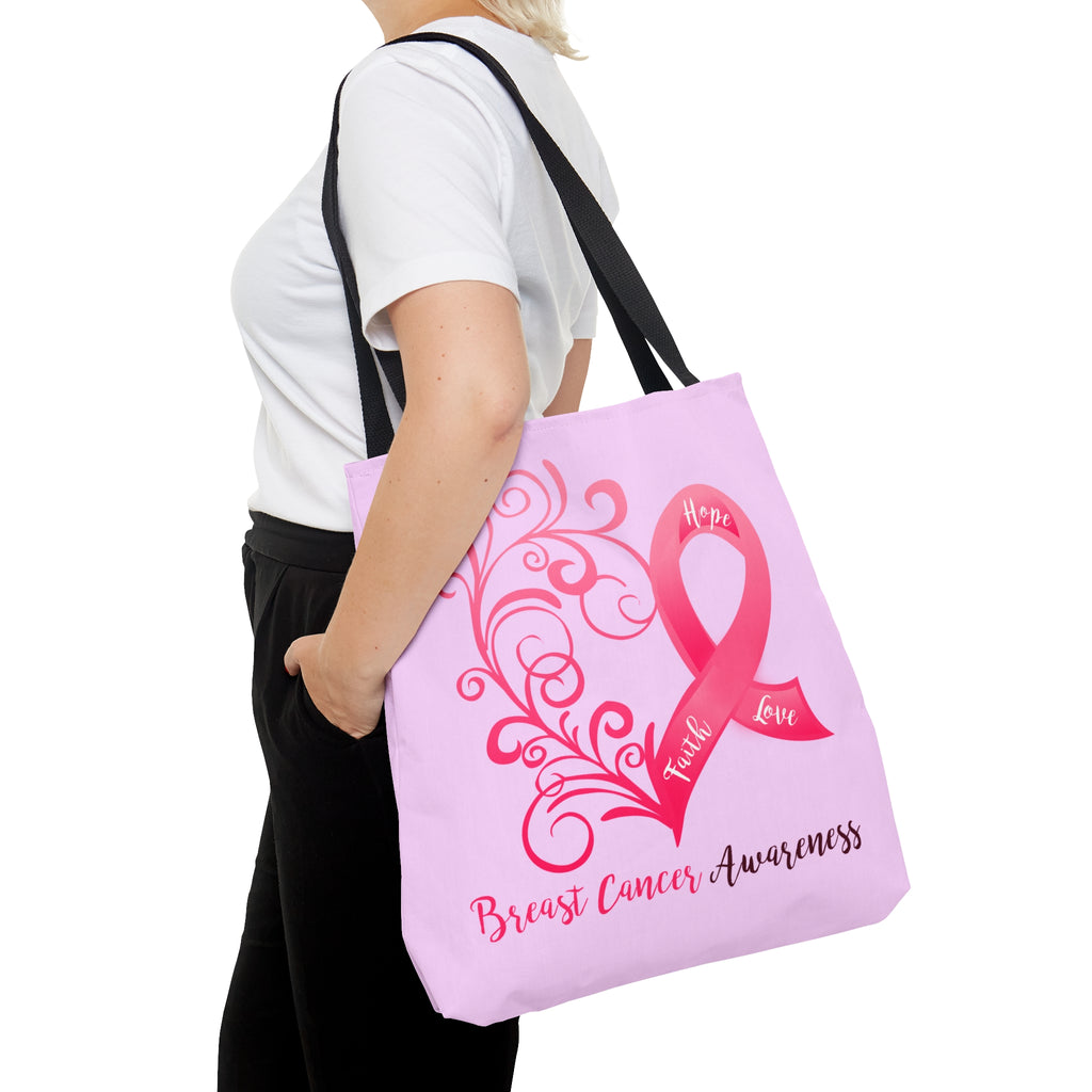 Breast Cancer Awareness Large Tote Bag