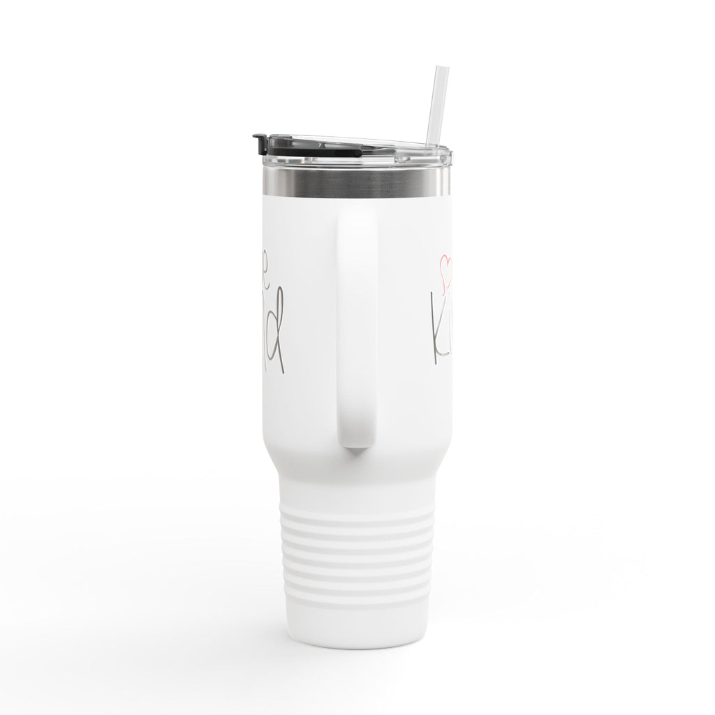be kind Heart Insulated Travel Mug, 40oz - Light Colors