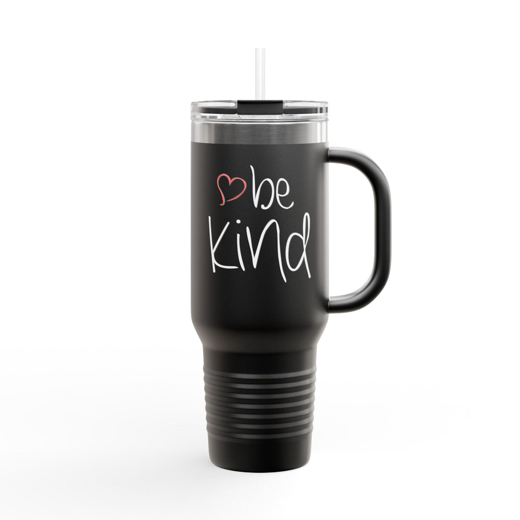 be kind Heart Insulated Travel Mug, 40oz - Dark Colors