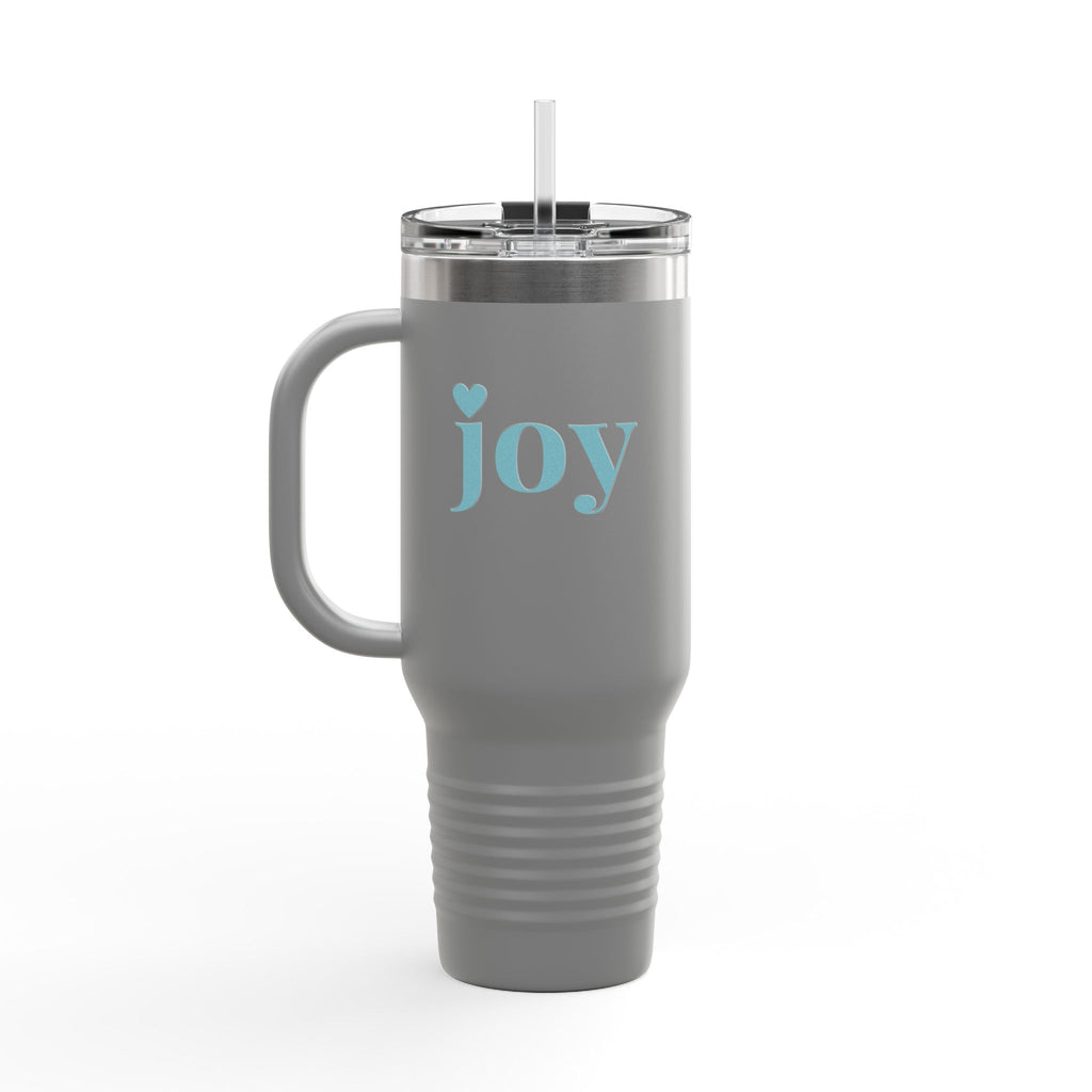 joy Heart Insulated Travel Mug, 40oz