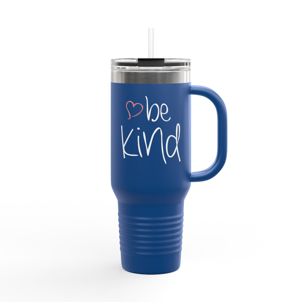 be kind Heart Insulated Travel Mug, 40oz - Dark Colors