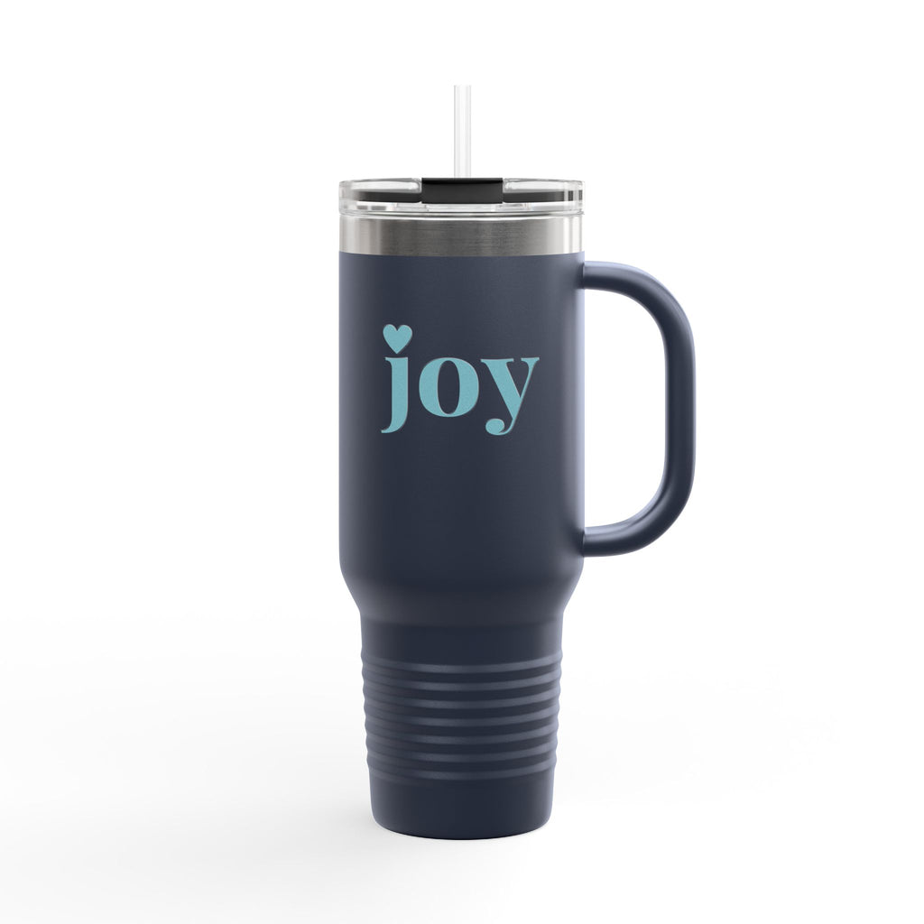 joy Heart Insulated Travel Mug, 40oz