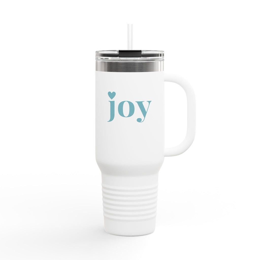 joy Heart Insulated Travel Mug, 40oz