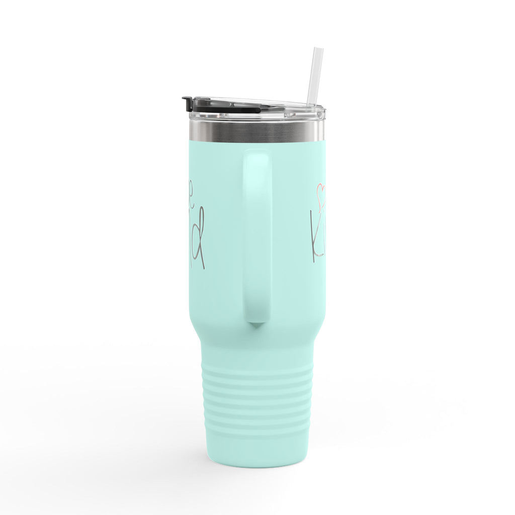 be kind Heart Insulated Travel Mug, 40oz - Light Colors