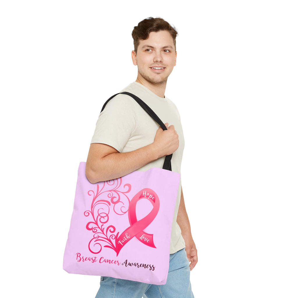 Breast Cancer Awareness Large Tote Bag
