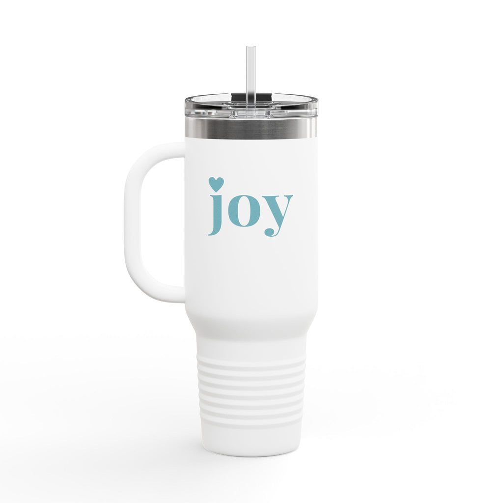joy Heart Insulated Travel Mug, 40oz