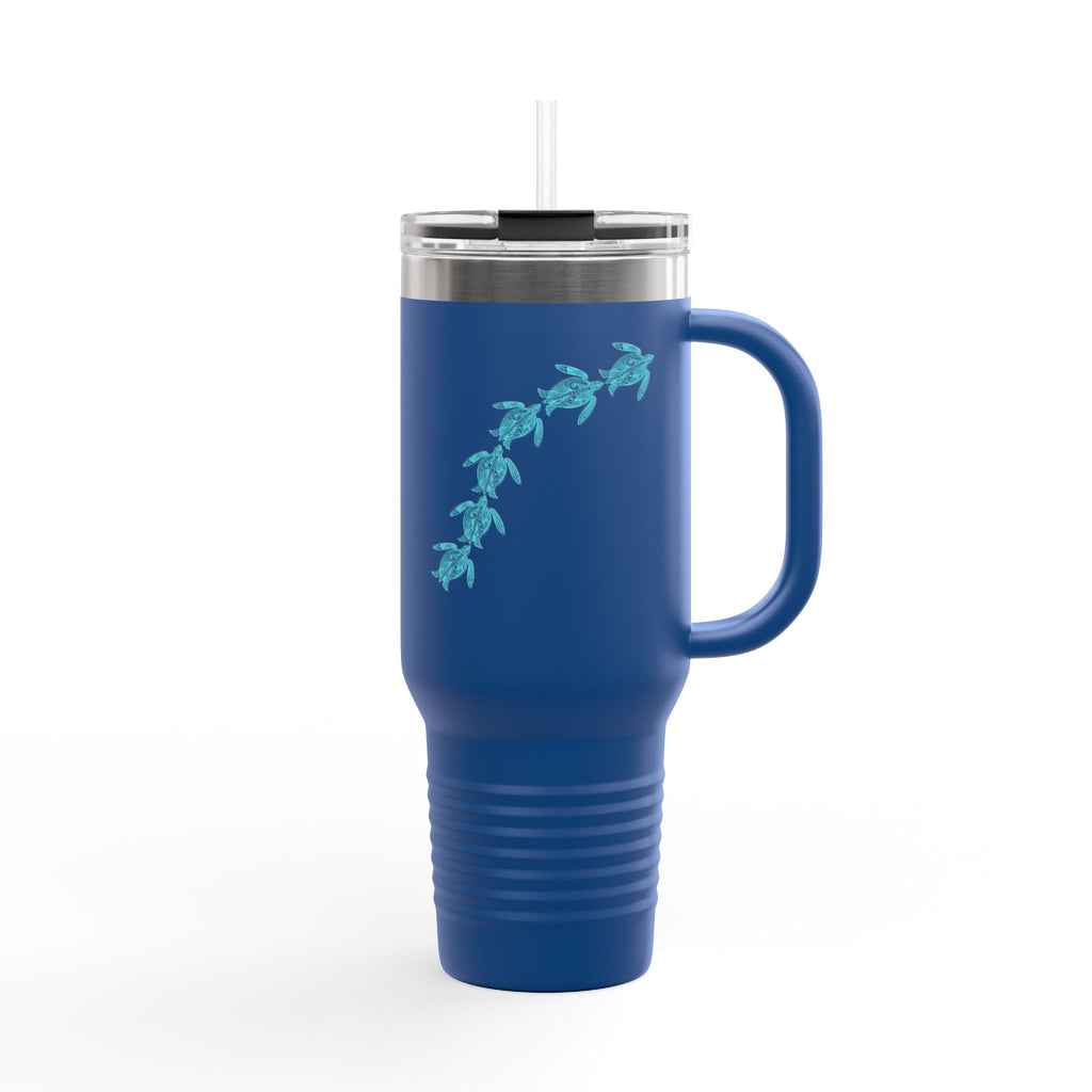 Swimming Sea Turtle Insulated Travel Mug, 40oz