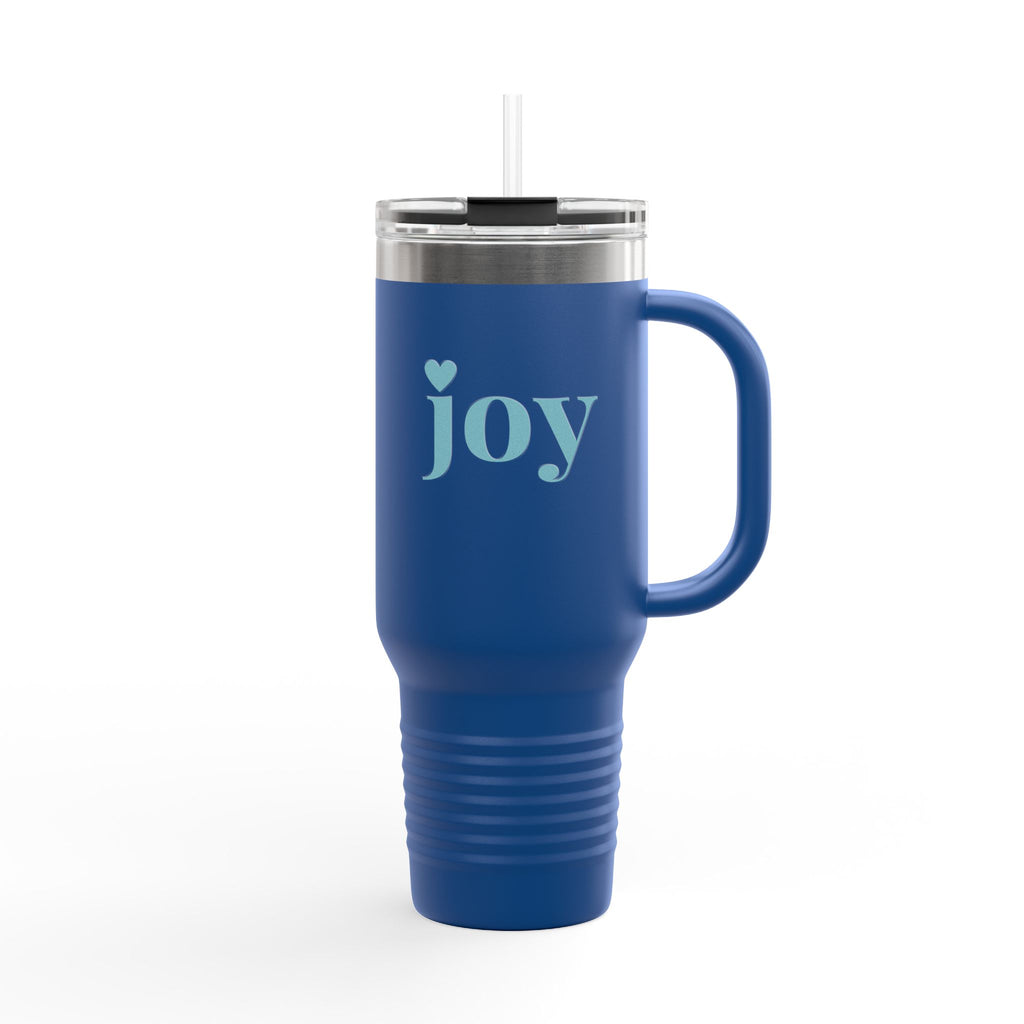 joy Heart Insulated Travel Mug, 40oz