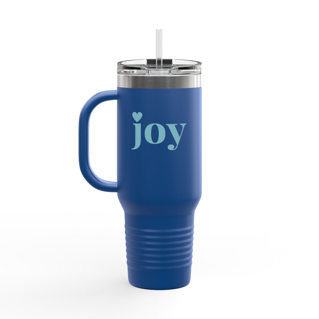 joy Heart Insulated Travel Mug, 40oz