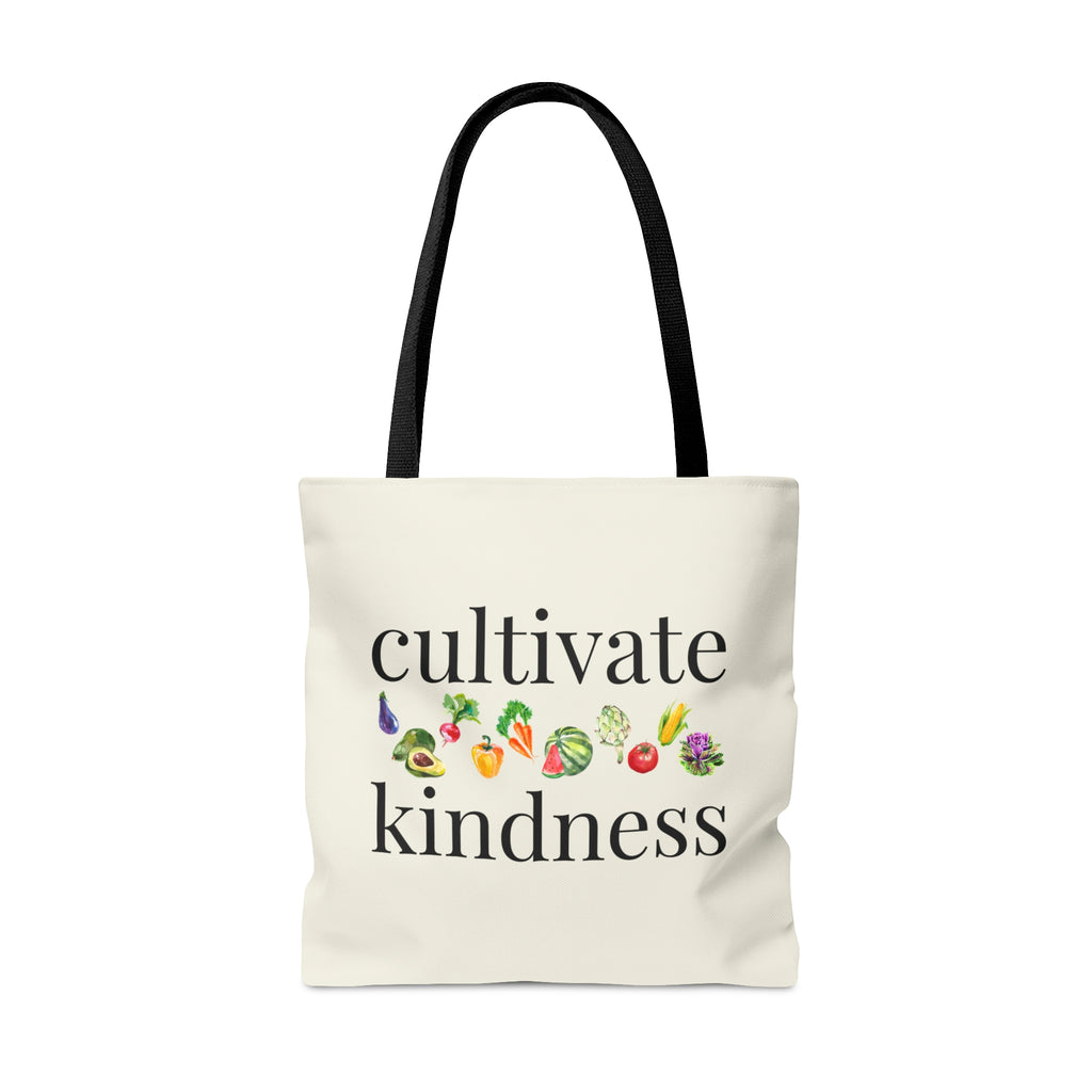 cultivate kindness Large "Natural" Tote Bag