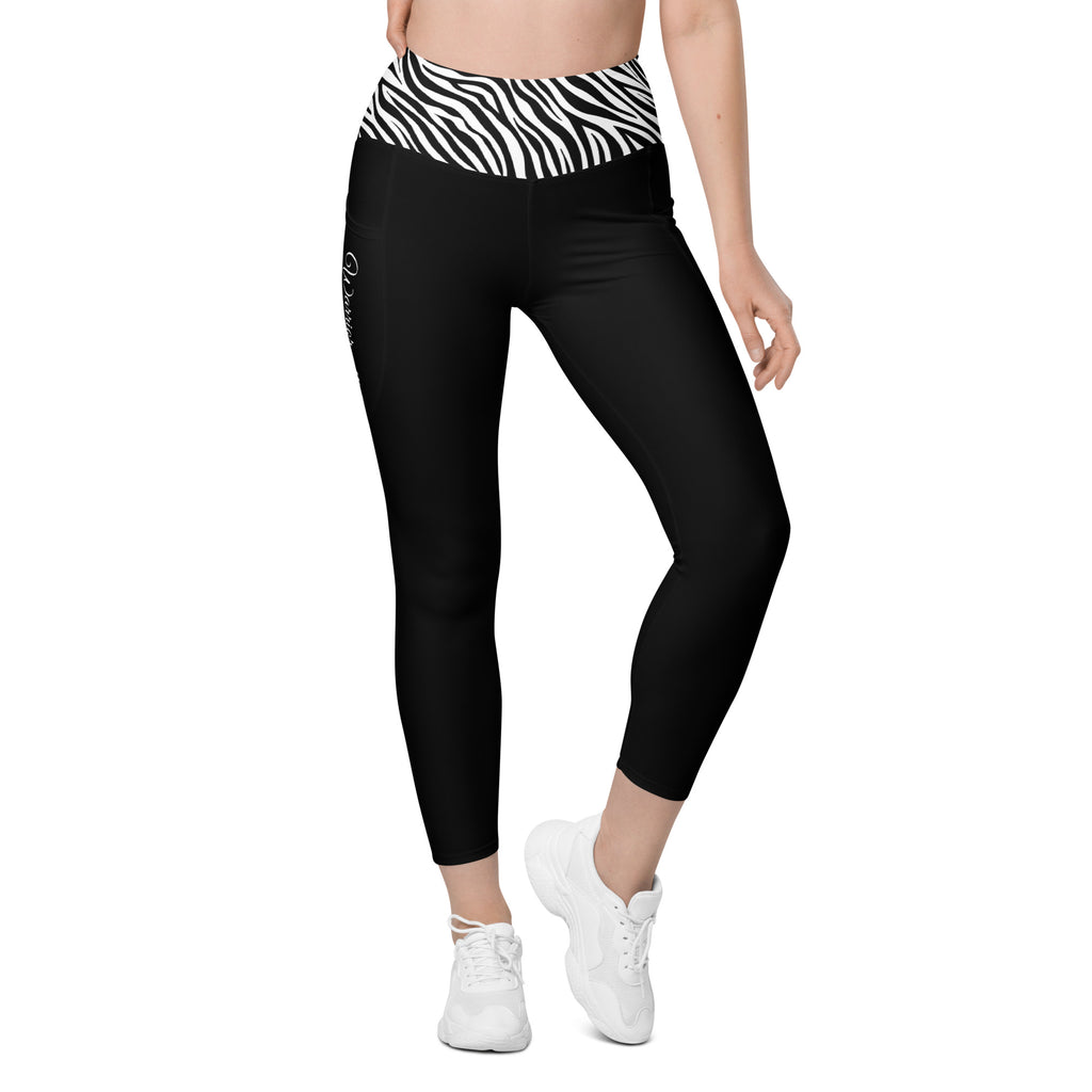 Carcinoid Cancer "Warrior" Leggings with Pockets