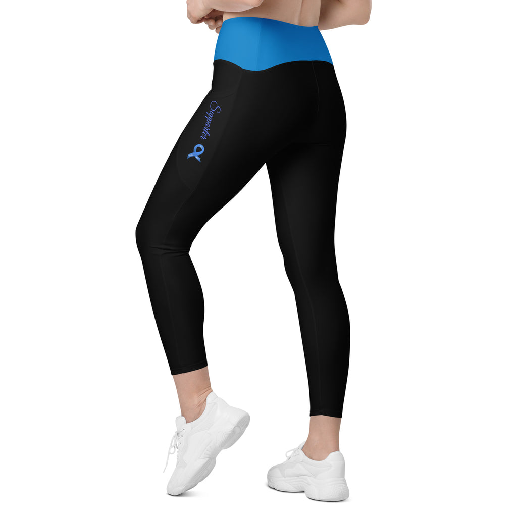 Colon Cancer "Supporter" Leggings with Pockets