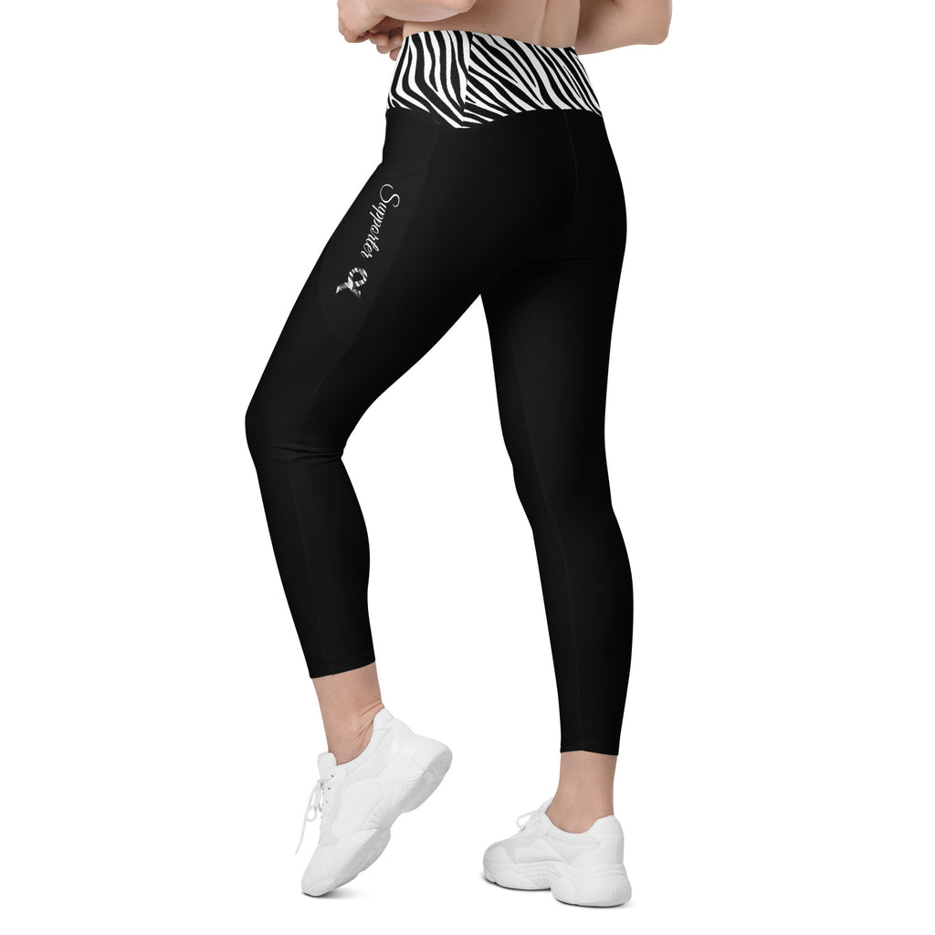 Carcinoid Cancer "Supporter" Leggings with Pockets