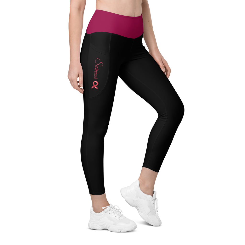 Multiple Myeloma "Survivor" Leggings with Pockets