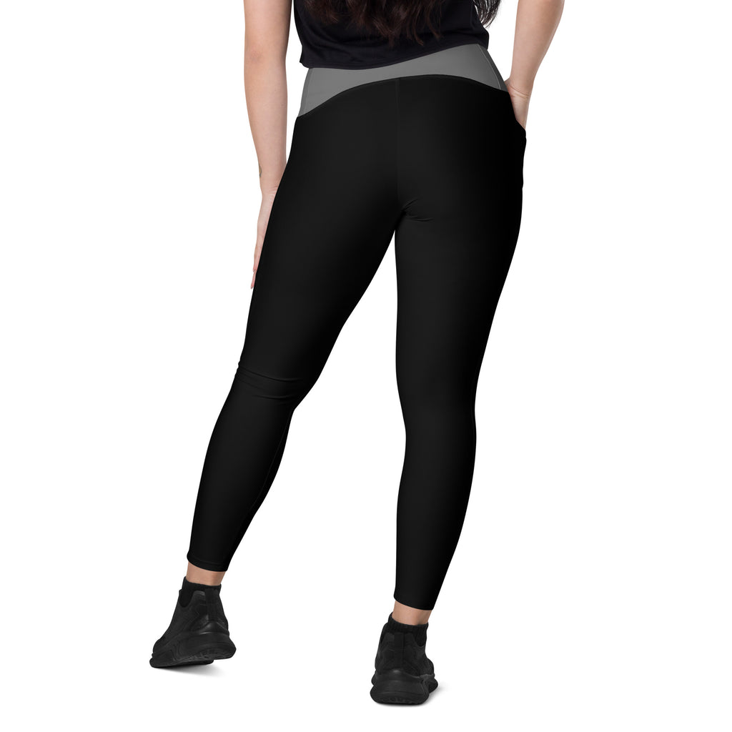 Brain Cancer "Supporter" Ribbon Leggings with Pockets