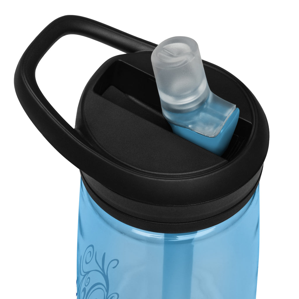 Colon Cancer Awareness Heart Sports Water Bottle | CamelBak Eddy®+