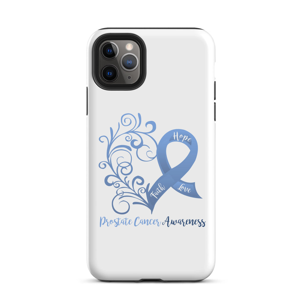 Prostate Cancer Awareness Heart Tough Case for iPhone® (Several Models Available)(NON-RETURNABLE)