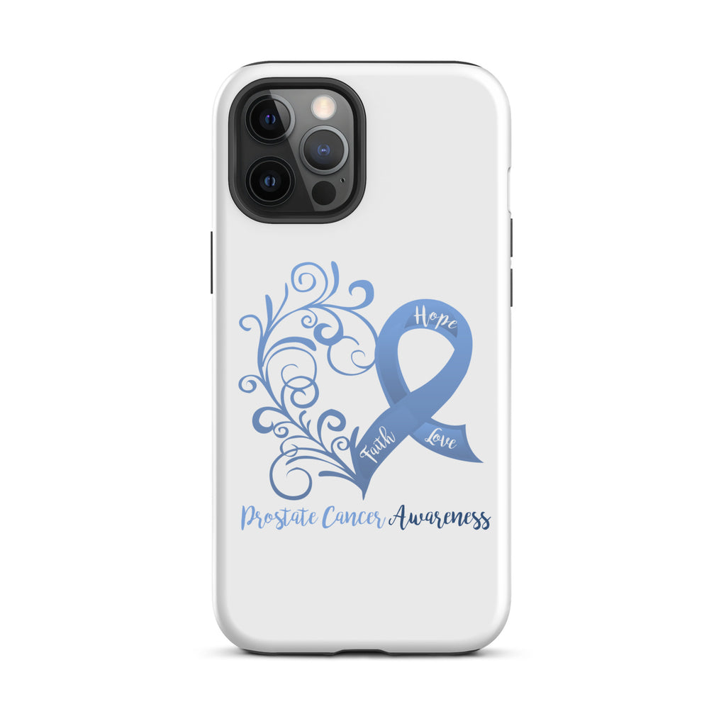 Prostate Cancer Awareness Heart Tough Case for iPhone® (Several Models Available)(NON-RETURNABLE)