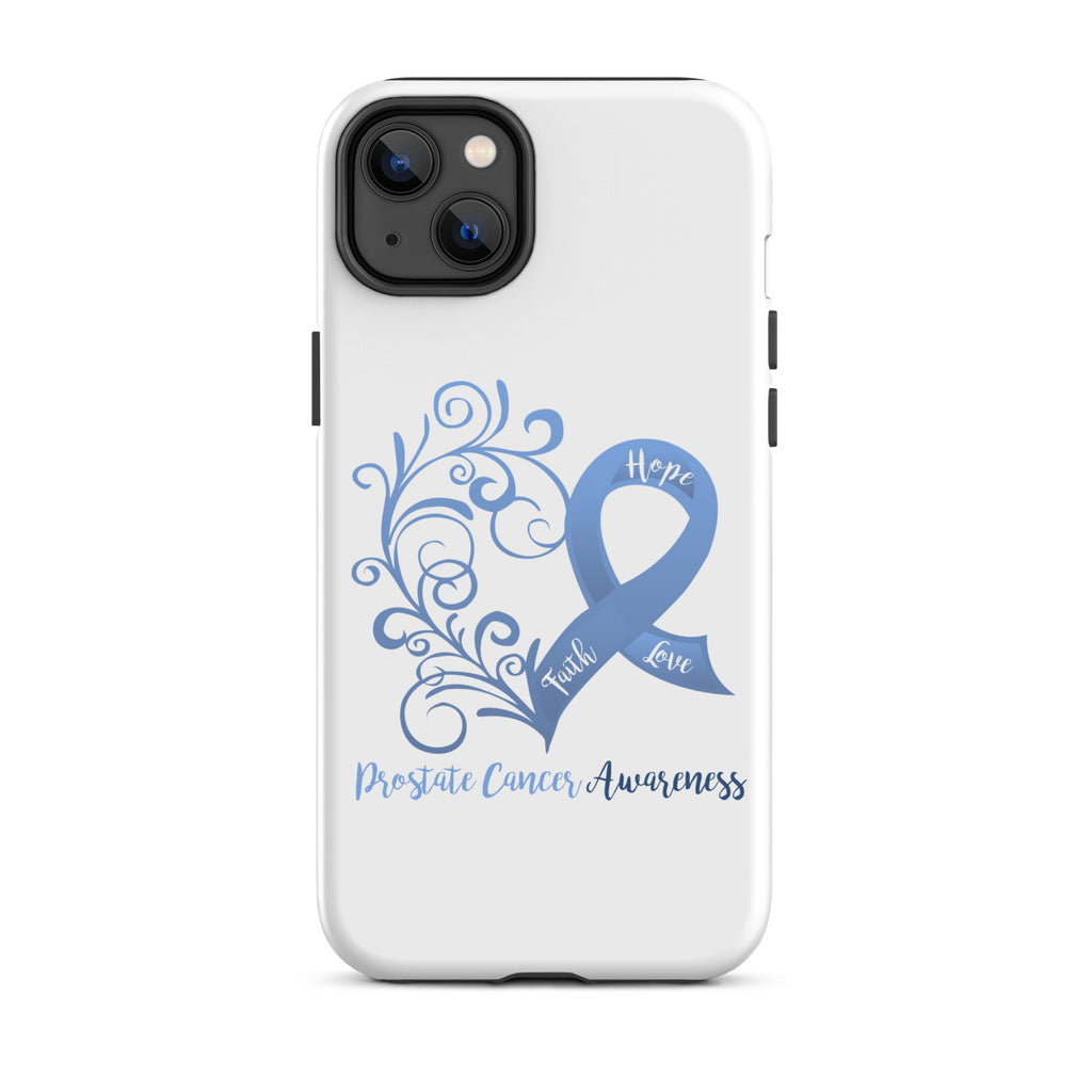 Prostate Cancer Awareness Heart Tough Case for iPhone® (Several Models Available)(NON-RETURNABLE)