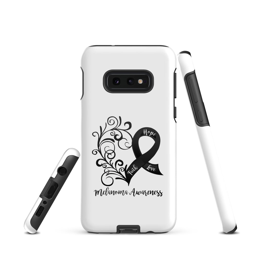 Melanoma Awareness Heart Tough case for Samsung® (Several Models Available)(NON-RETURNABLE)