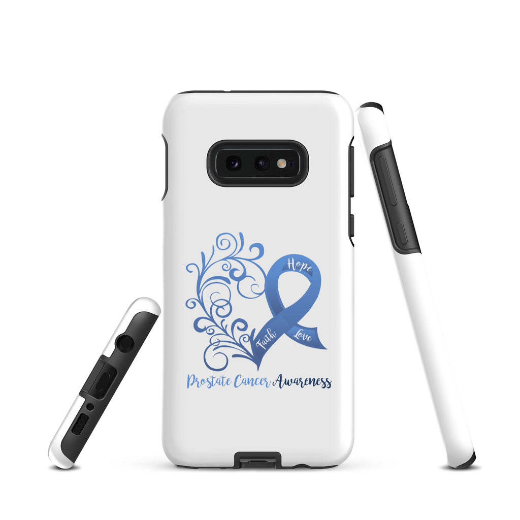 Prostate Cancer Awareness Heart Tough case for Samsung® (Several Models Available)(NON-RETURNABLE)