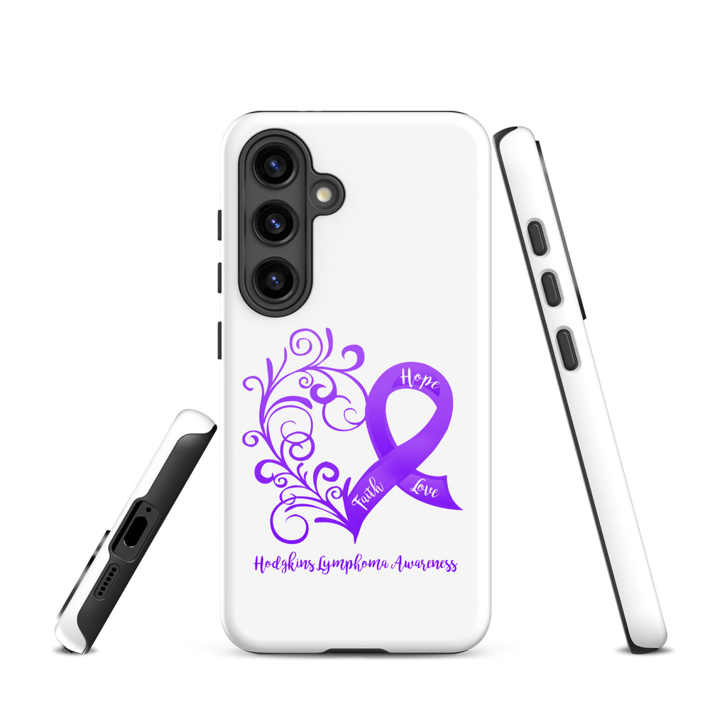 Hodgkins Lymphoma Awareness Tough case for Samsung® (Several Models Available)(NON-RETURNABLE)