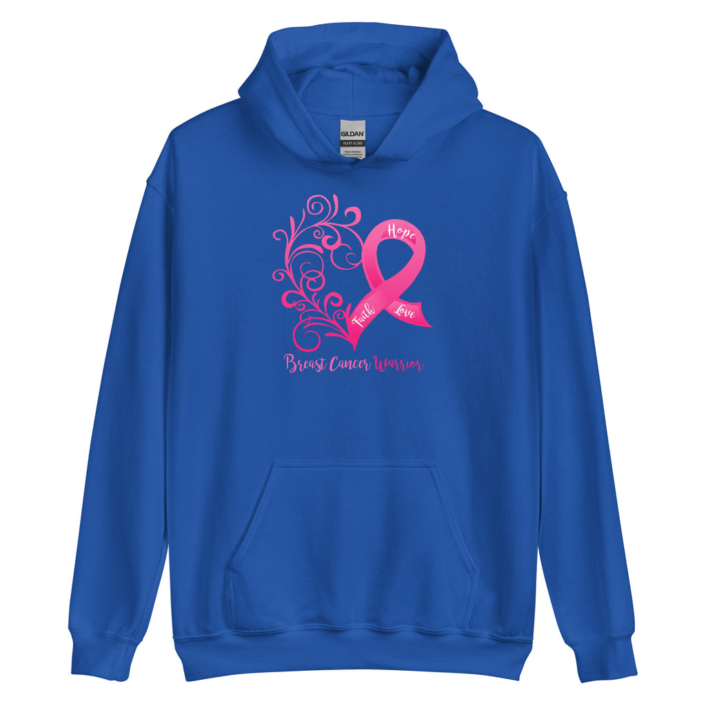 Breast Cancer "Warrior" Hoodie (Several Colors Available)