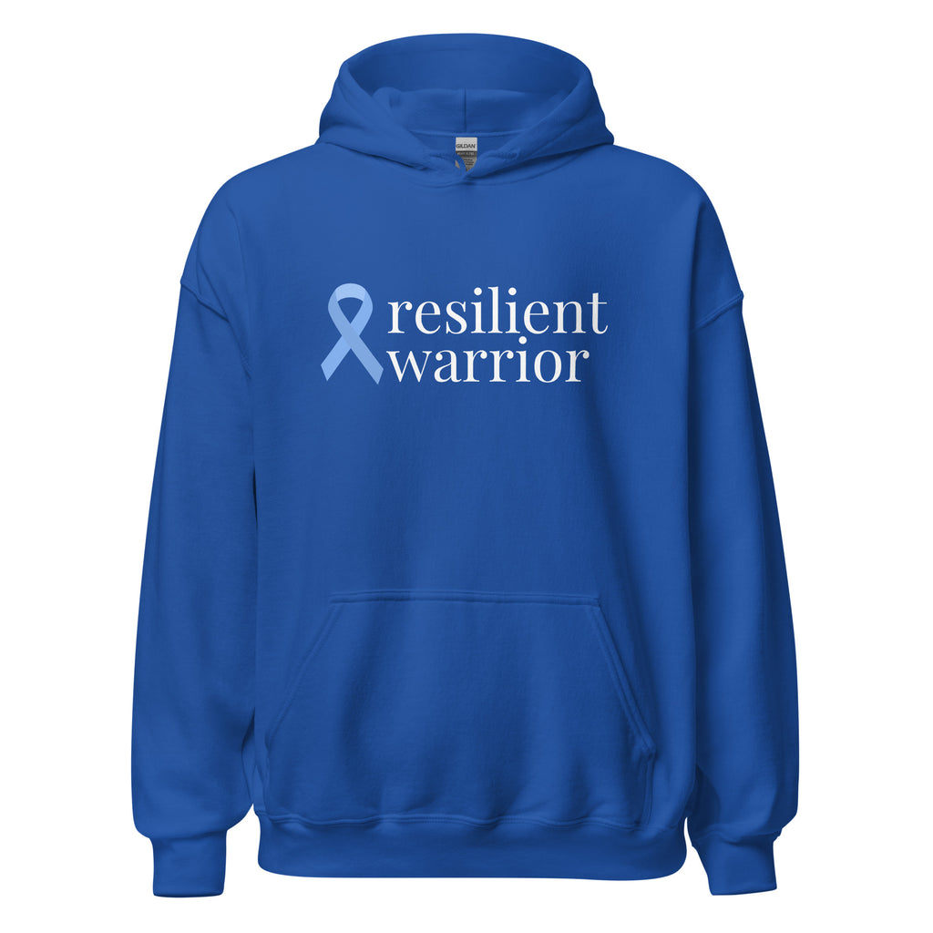 Prostate Cancer resilient warrior Hoodie - Several Colors Available