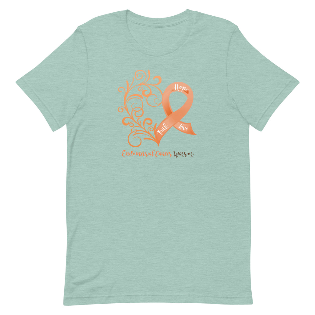 Endometrial Cancer "Warrior" T-Shirt (Several Colors Available)