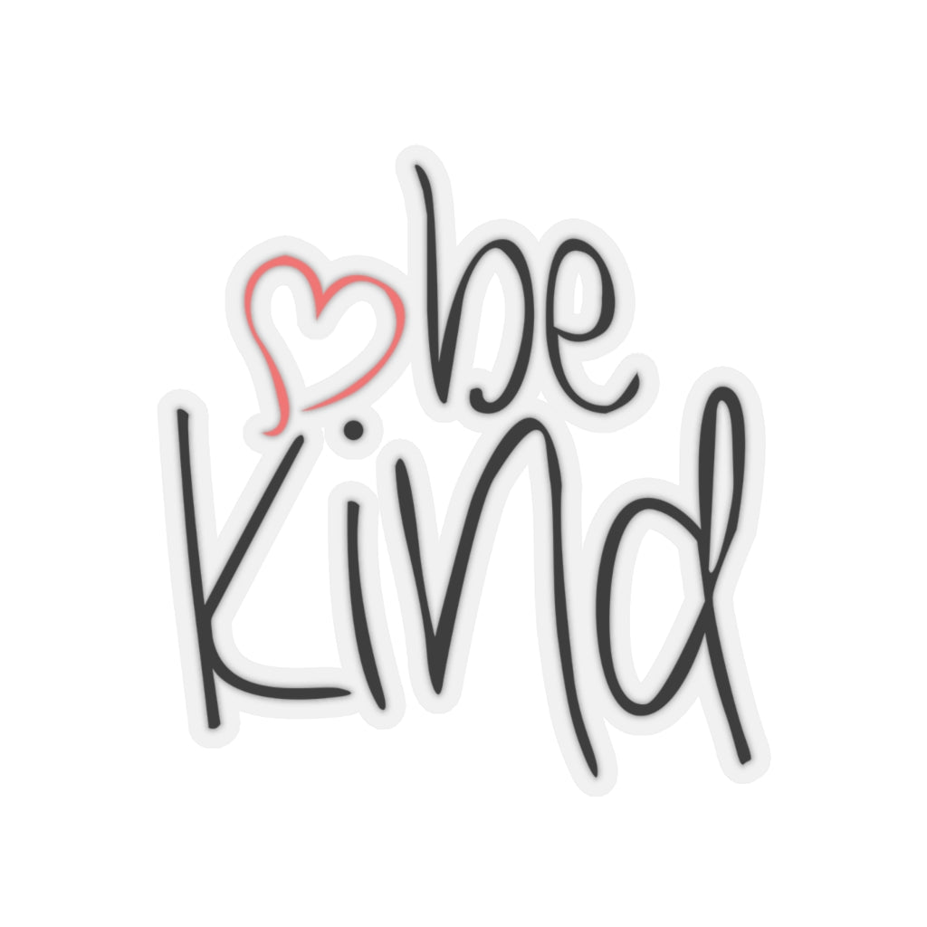 be kind Heart Sticker