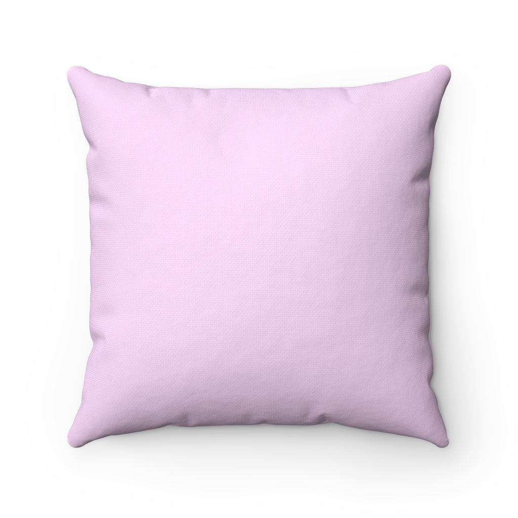 be kind. "Pink" Square Pillow (20 X 20)