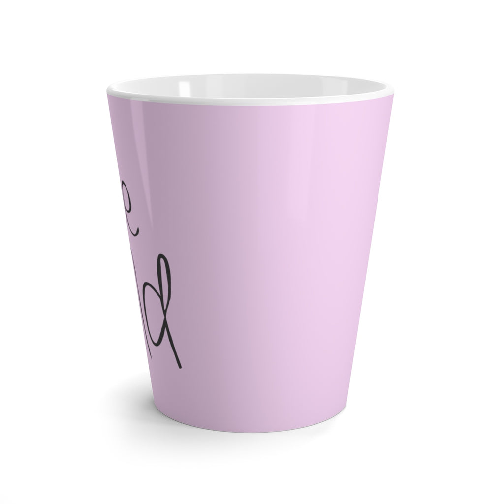be kind Heart (Pink) Latte Mug (12 oz.)