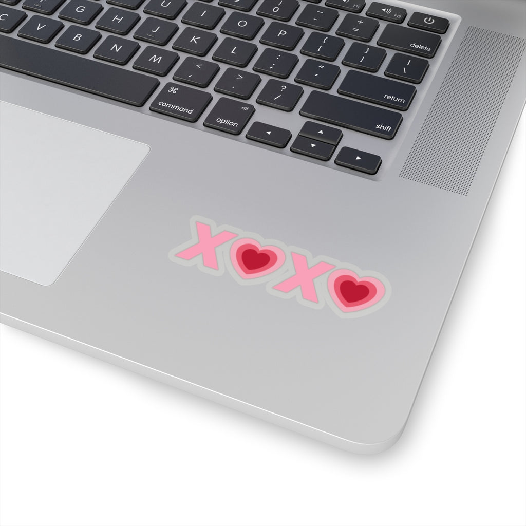 Valentines XOXO Heart Sticker (3X3)