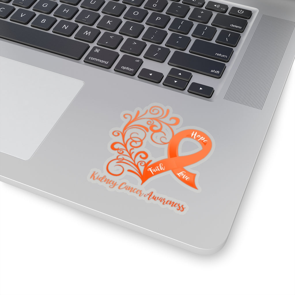 Kidney Cancer Awareness Sticker (3X3)