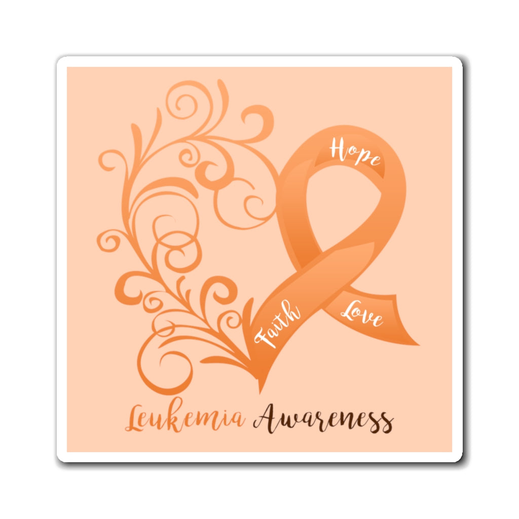 Lukemia Cancer Ribb Orange Leukemia Cancer Ribbon