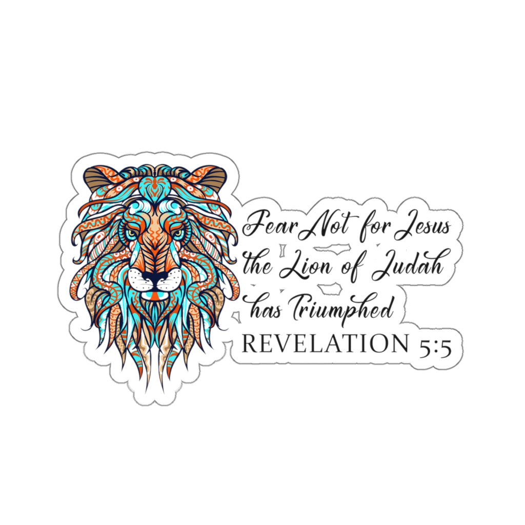 Lion of Judah Sticker (3X3)