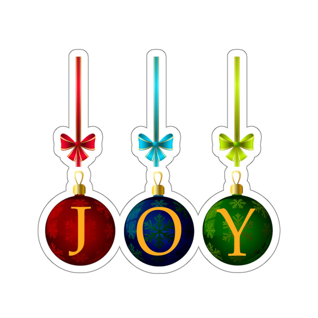 Joy Ornaments Sticker (3X3)