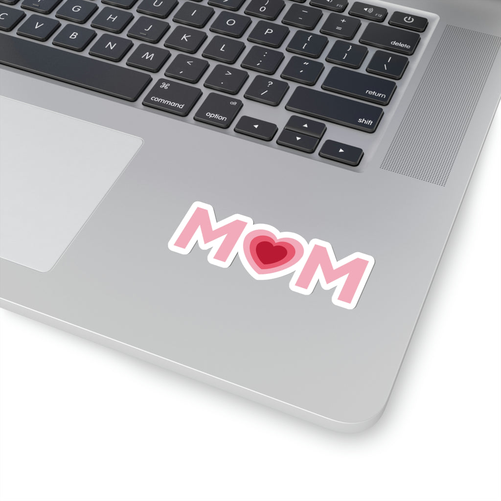 Mom Heart Sticker (3x3)