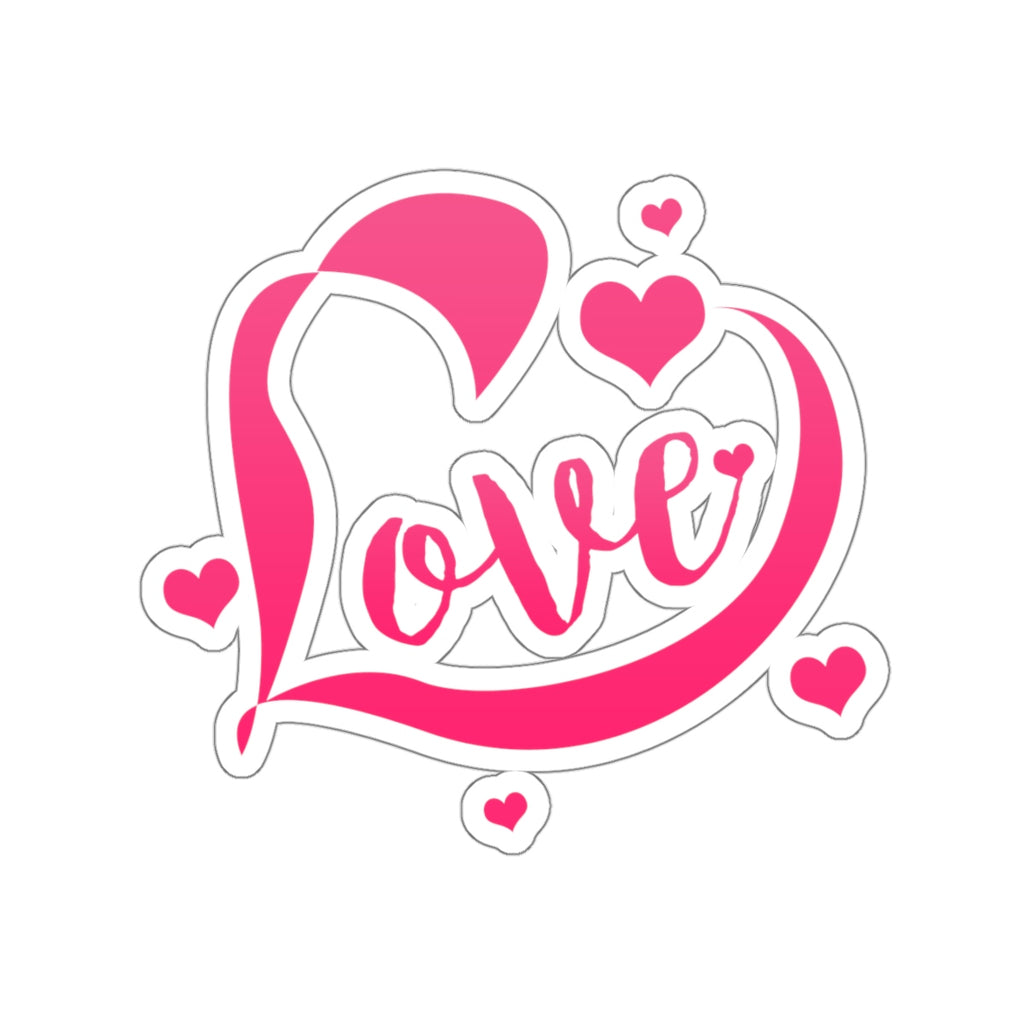 Love Hearts Sticker (3X3)