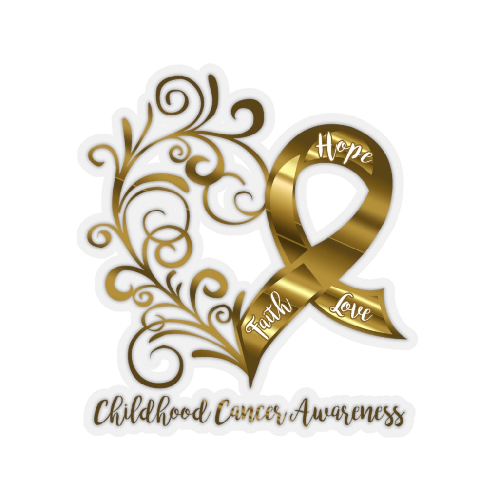 Childhood Cancer Awareness Sticker
