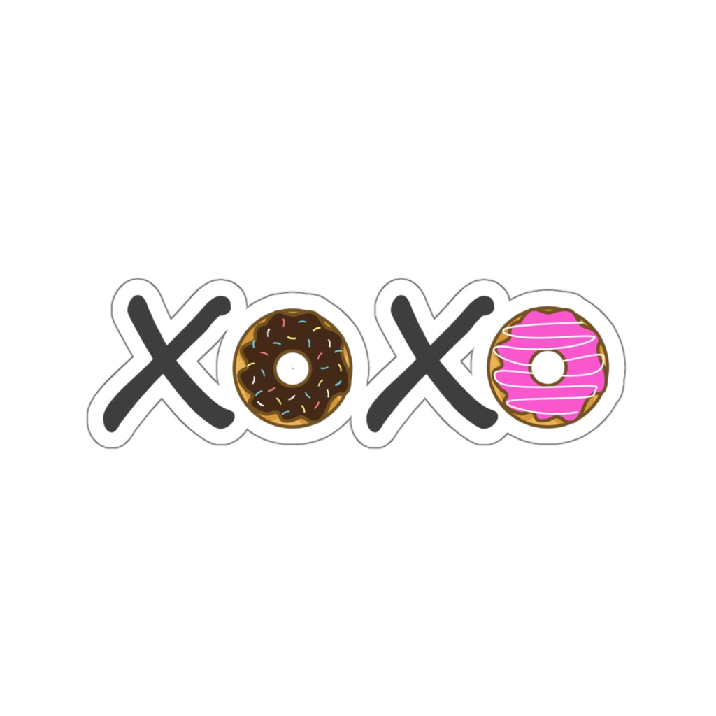 XOXO Donuts Sticker (3X3)