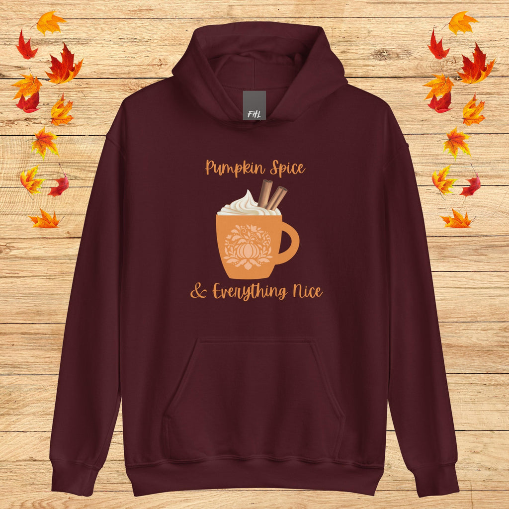 Pumpkin Spice & Everything Nice Hoodie - Several Colors Available