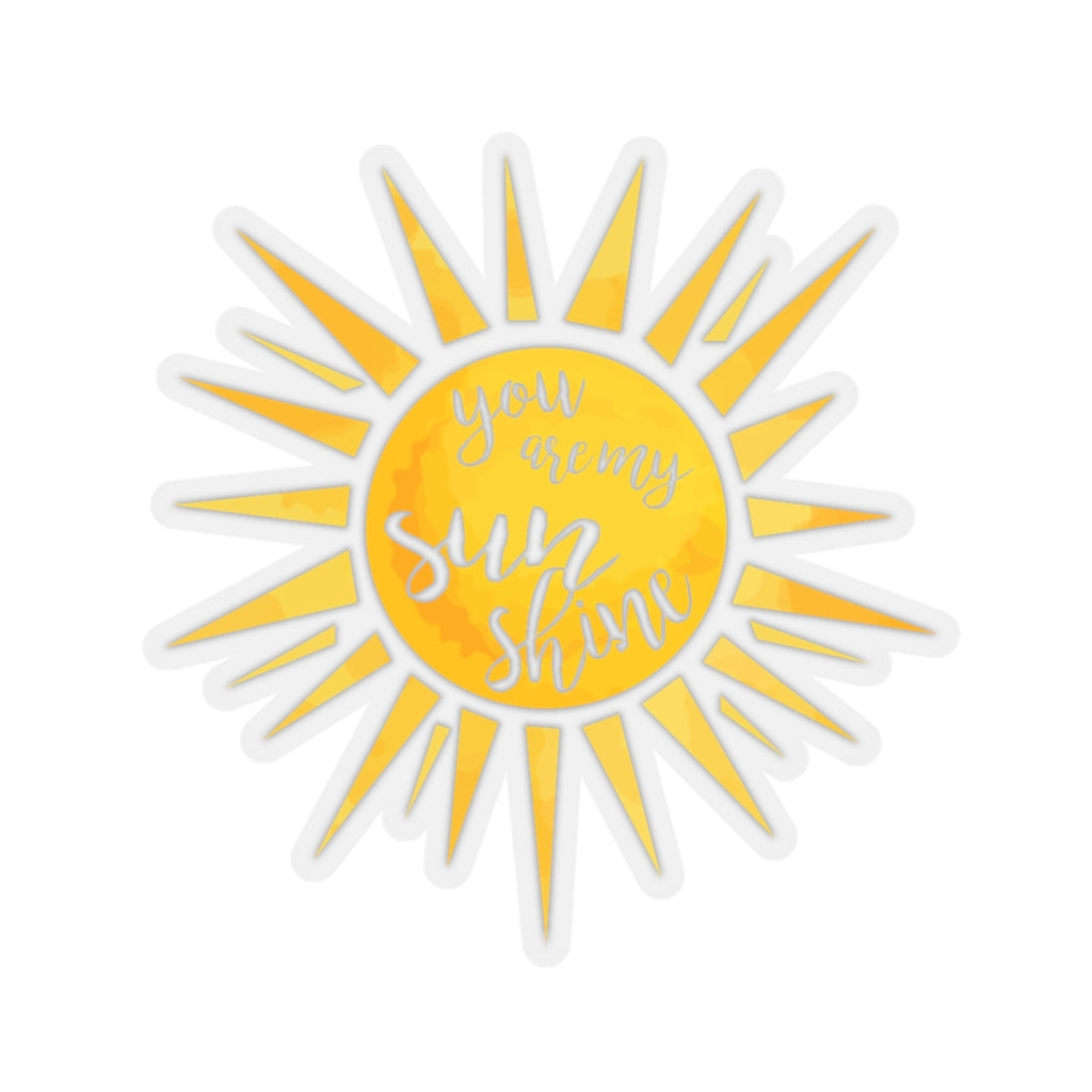 You Are My Sunshine Car Sticker (6 X 6)
