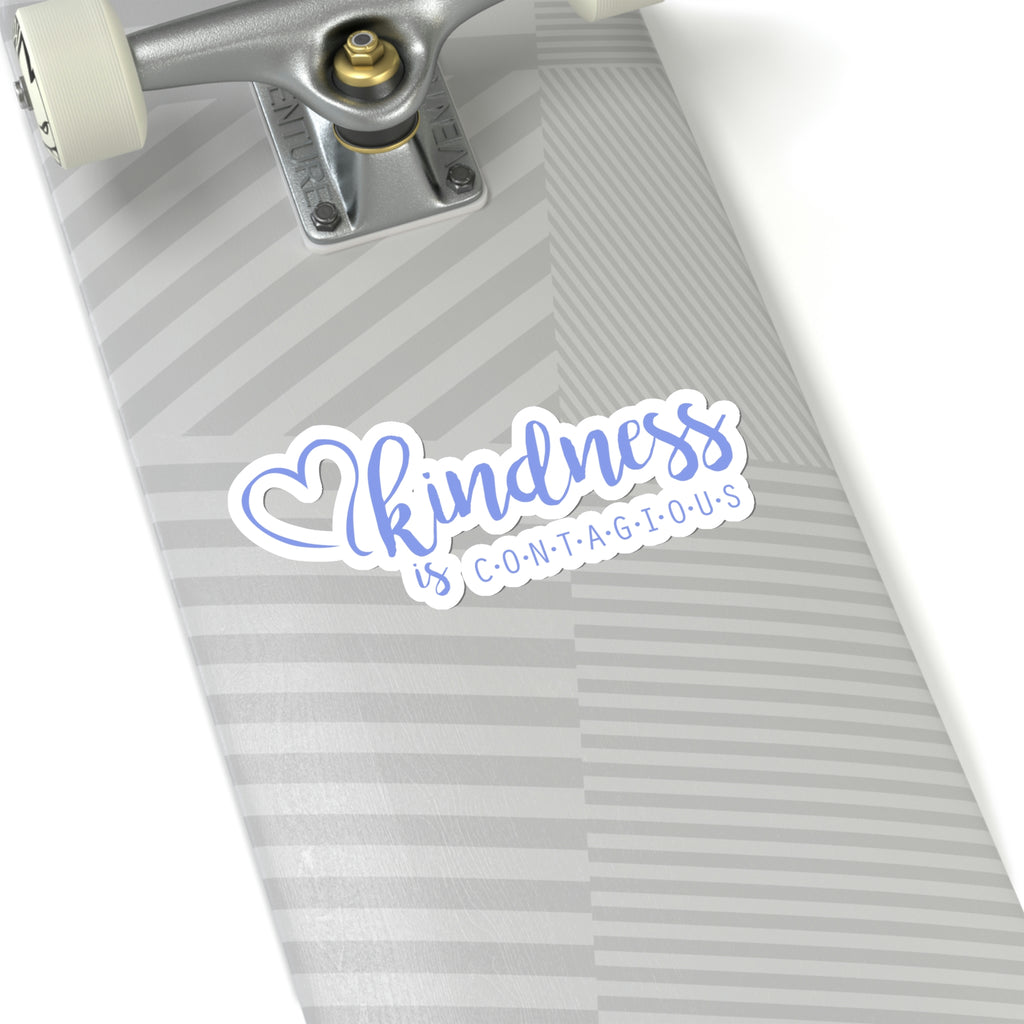 kindness is CONTAGIOUS Car Sticker (6 X 6)