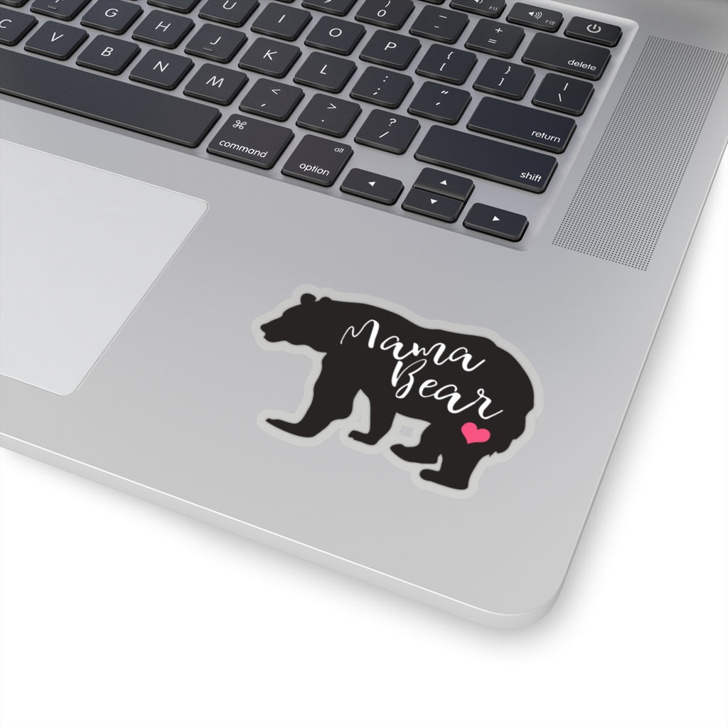 Mama Bear Heart Sticker (3X3)