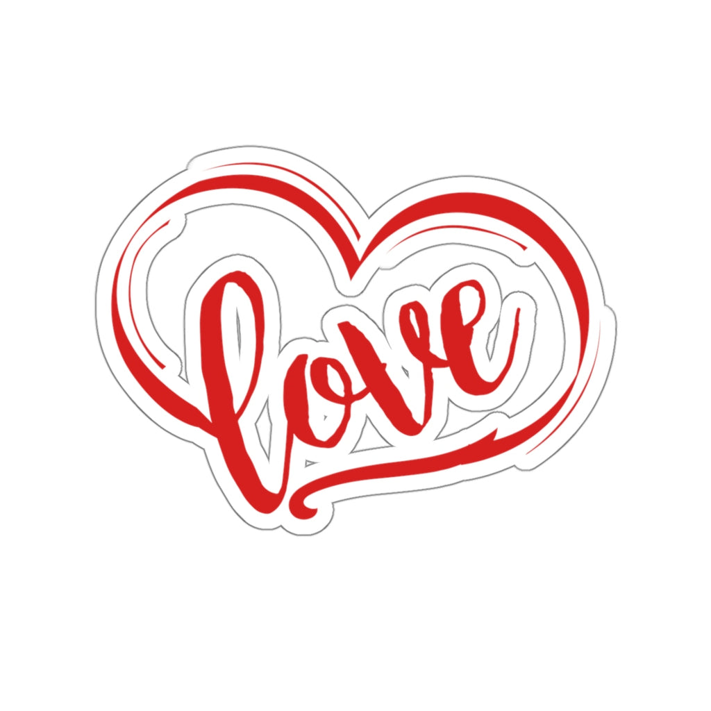 Love Heart Sticker (3X3)