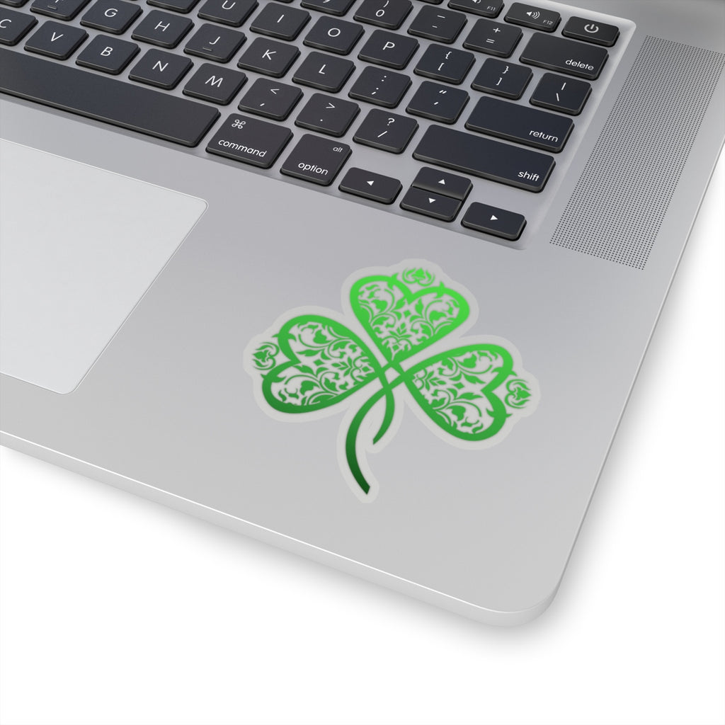 St. Patrick's Day Filigree Shamrock Sticker (3X3)
