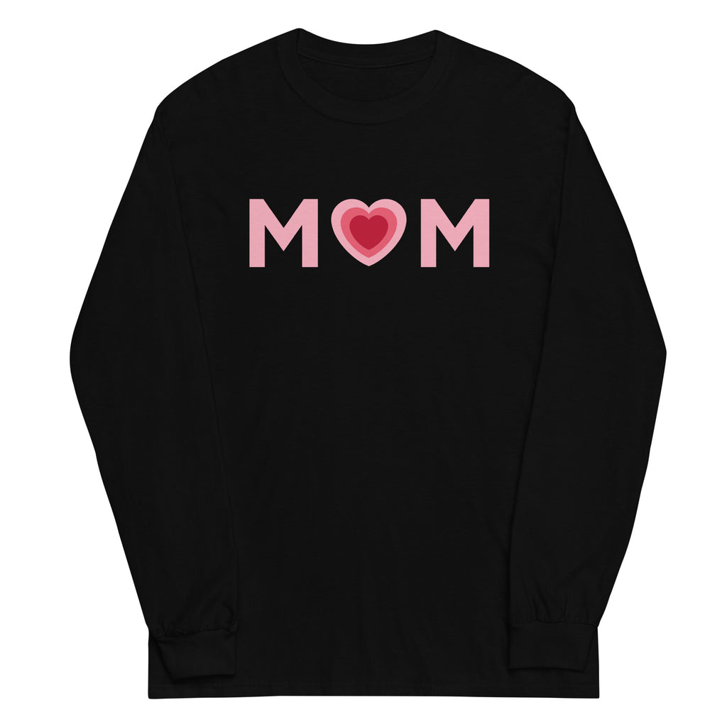 Mom Heart Plus Size Long Sleeve Shirt - Several Colors Available