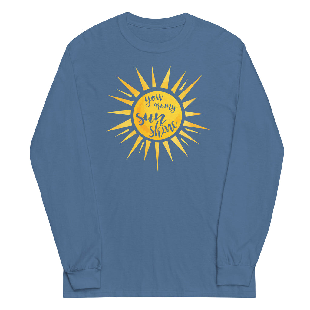 You Are My Sunshine Plus Size Long Sleeve Shirt - Several Colors Available